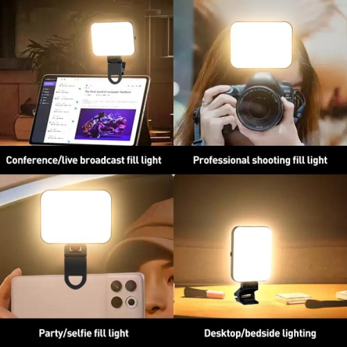 Lampe d'appoint magnétique LED | Vidéo RVB à intensité réglable pour téléphone mobile, éclairage RVB pour diffusion en direct ambiance lumière pour
