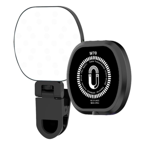 Multifunctional magnetic pocket fill light, atmosphere light camera pocket light - three-color light + clip