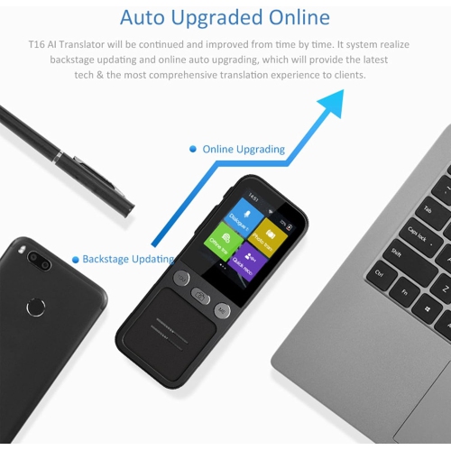 Smart translator: offline translation in 10 countries, 134 languages, WIFI photo recording and smart voice translation machine