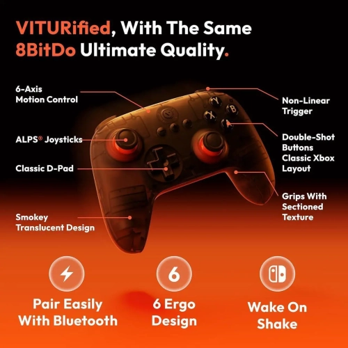 Manette de jeu mobile Ultimate VITURE x 8BitDo