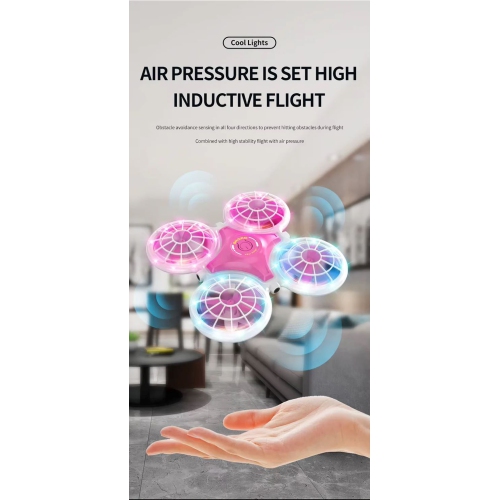 Drone volant à quatre axes à altitude fixe LH-X79 avec fonction d'évitement des obstacles à induction et de lancer Drone