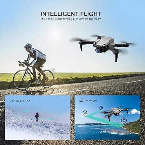 4DRC 4DV20 Mini Drone with Camera for Adults Kids,720P HD WIFI FPV Live Video,Foldable RC Quadcopter for Beginner Toys Gifts, Gesture Control