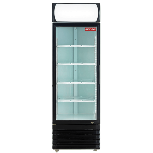 New Air NGR-24HD Glass Door Merchandiser with Canopy - Ideal for convenience stores, front-of-house- grocery stores, restaurants and cafés