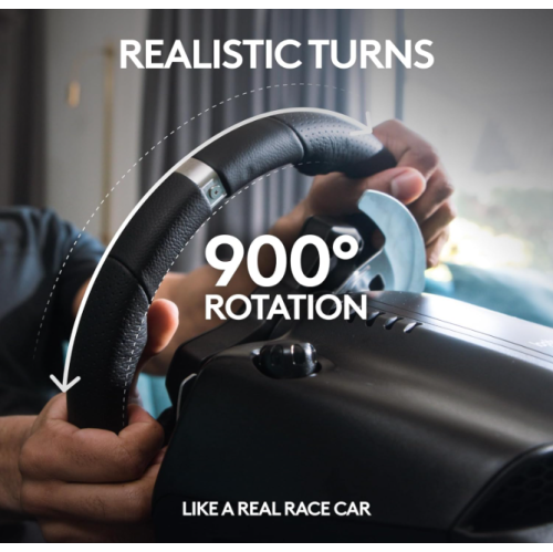 Logitech G920 Driving Force Racing Wheel and Floor Pedals for Xbox Series X|S, Xbox One, PC, Mac - Black