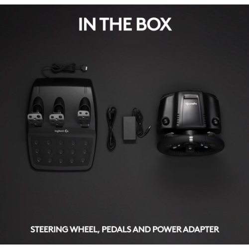 Logitech G920 Driving Force Racing Wheel and Floor Pedals for Xbox Series X|S, Xbox One, PC, Mac - Black