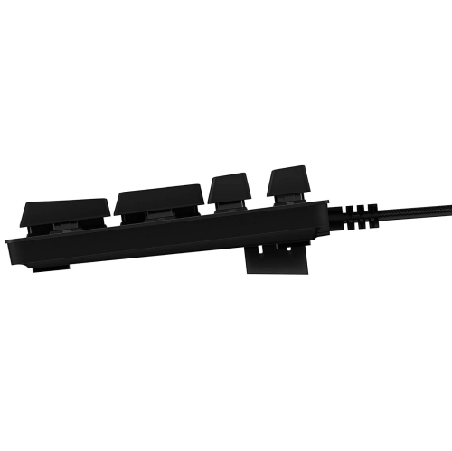 Logitech G512 Lightsync RGB Mechanical Gaming Keyboard, Carbon English Layout GX Blue Switch, Brushed Aluminum Case, USB Pass Through