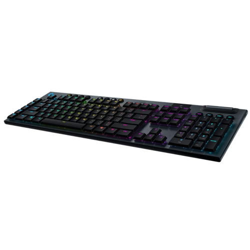 Logitech G915 LIGHTSPEED RGB Mechanical Gaming Keyboard, Low Profile GL Tactile Key Switch, LIGHTSYNC RGB - Tactile - Black