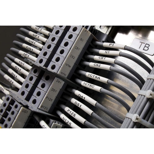 BRADY PSPT-250-2-WT-R PermaSleeve Heat-Shrink Polyolefin Shrink Tubing - White, 0.250 In. Supplied Diameter