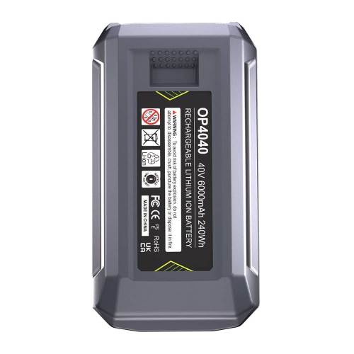 DR. BATTERY 40V 6Ah Ryobi Cordless Power Tools Battery for OP4015 OP4026 OP40201 OP40261 OP4030 OP40301 OP4040 OP40401 OP4050 OP4050A OP40501 OP40601