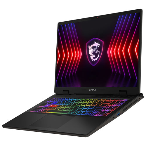 Ordinateur de jeu Sword 16 po de MSI - Gris cosmos - Exclusivité Best Buy