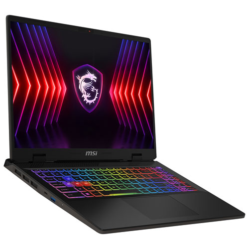 Ordinateur de jeu Sword 16 po de MSI - Gris cosmos - Exclusivité Best Buy