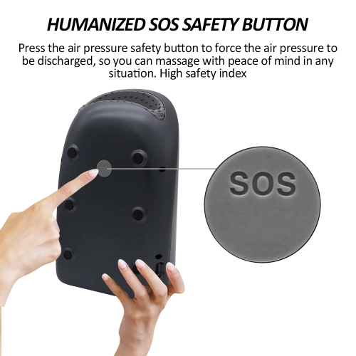 Appareil de massage chauffant intelligent sans fil pour les doigts et les articulations avec compression de la chaleur pour soulager la douleur