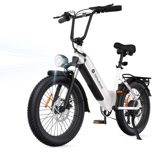 Vélo électrique U8 Pro d'isinwheel pour adultes - Blanc