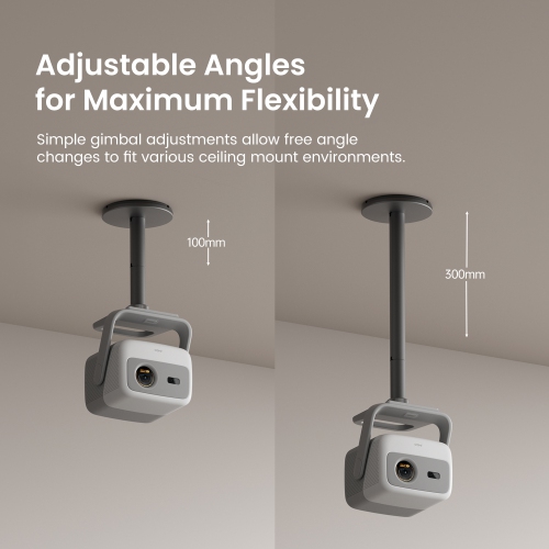 JMGO – Support de plafond pour support de projecteur pour N1S Ultimate/Infinity