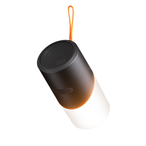 Haut-parleur d'extérieur Bluetooth Camping avec 7 lumières LED colorées TF Card Haut-parleur portatif sans fil pour fête/intérieur/extérieur/plage