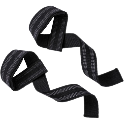 Sangles de poignet d'haltérophilie, sangles de poignet en latex de coton et de polyester, idéales pour l'entraînement musculaire avec haltérophilie