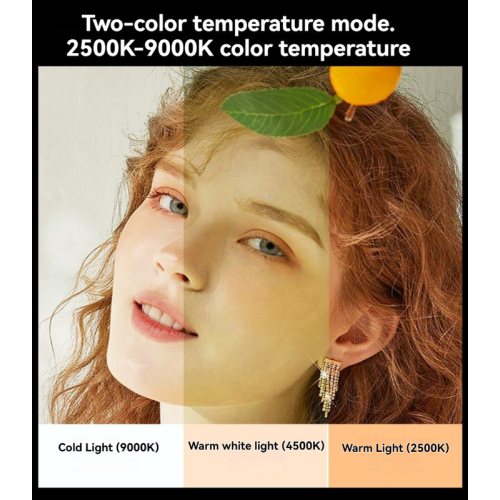 Mobile Phone Fill Light, Portable Outdoor Fill Light, Mood Light, Pocket Light, Wide Color Temperature, 20 Lighting Effects, Lightweight and