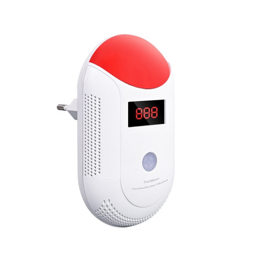 Carbon monoxide and gas alarm - Digital display, high-sensitivity audible alarm, carbon monoxide alarm, gas alarm, suitable for home/kitchen/camping