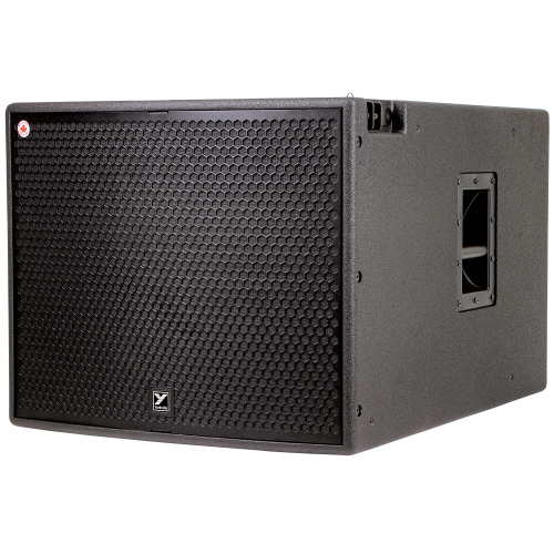 Haut-parleur d'extrêmes graves amplifié de 3000 W avec puissance crête 1 x 18 po de Yorkville Sound