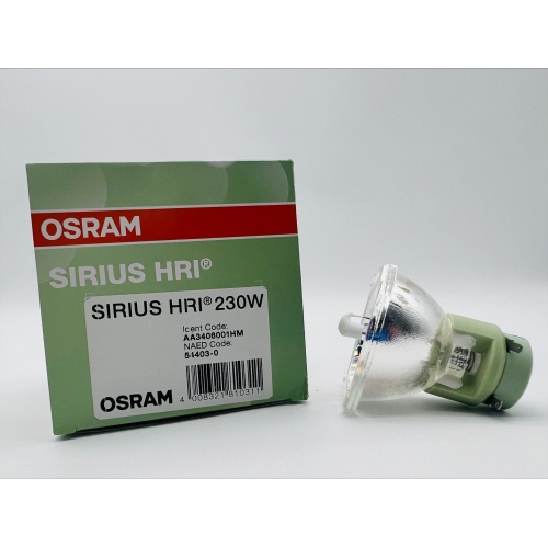 Osram Sirius HRI 7R 230W Moving Head Light Discharge Lamp - 54403
