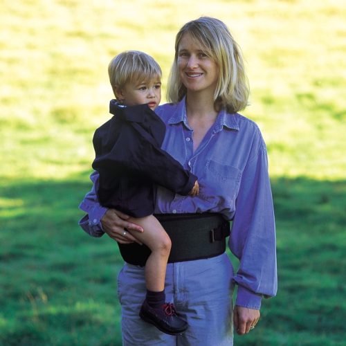 Hippychick Hipseat Baby Carrier - Denim Black