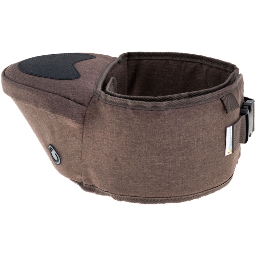 Porte-bébé Hipseat d'Hippychick - Moka denim