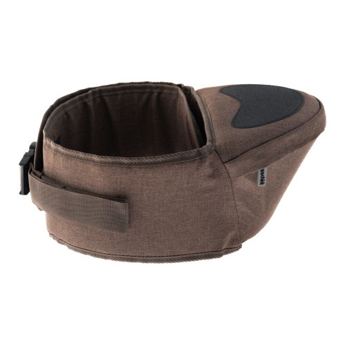 Porte-bébé Hipseat d'Hippychick - Moka denim