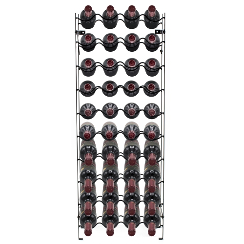 Sorbus 40-Bottle Freestanding Wine Rack Stand - Perfect Storage for Kitchen, Dining Room, Bar, or Wine Cellar
