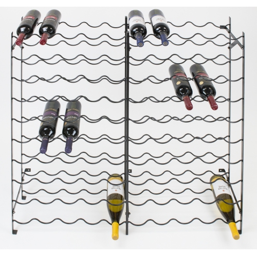 Sorbus 100-Bottle Wine Rack Stand - Timeless Design, Maximum Storage, Perfect for Wine Lovers and Limited Space