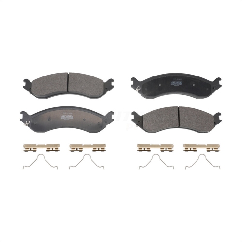 POSITIVE PLUS  Rear Semi-Metallic Disc Brake Pads Ppf-D2406 for 2021-2024 Gmc Chevrolet Savana 2500 Express 3500