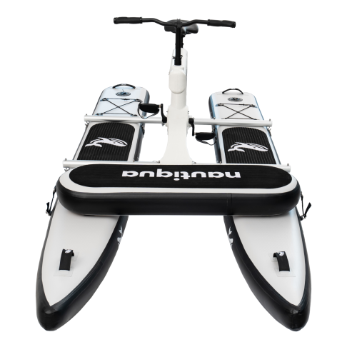 Nautiqua | BORACAY | Premium Catamaran Style Water Bike with Front Pad | 1 Person