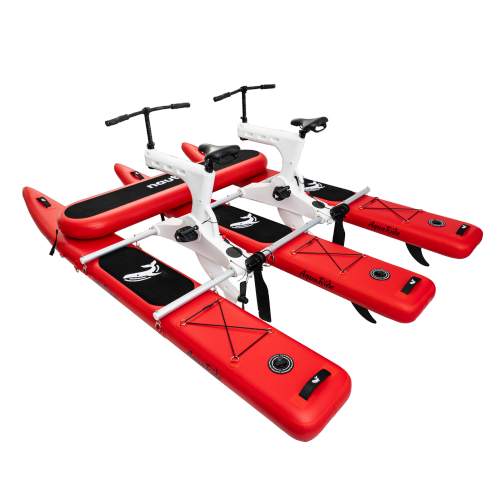 Nautiqua | BORACAY | Premium Catamaran Style Water Bike with Front Pad | 2 Person