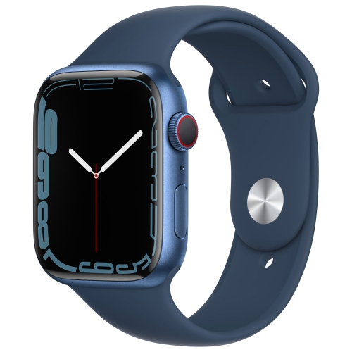 APPLE  - Watch Series 7 (Gps + Cellular) 45MM Aluminum Case With Abyss Sport Band In Blue