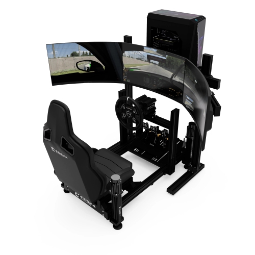 6 Sigma Sim Racing 6S-80 Chassis and MOZA R9 V3 Turnkey - 6s-80 chassis, RSSeat, MOZA R9/CS/CRP2 Bundle, 6S Custom PC, MSI 49inch Ultra Wide Monitor,