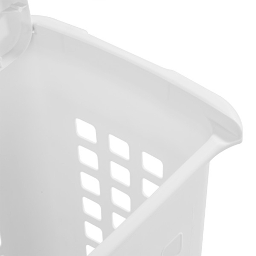 Sterilite Rectangular LiftTop Plastic Clothes Laundry Hamper Bin w/ Lid