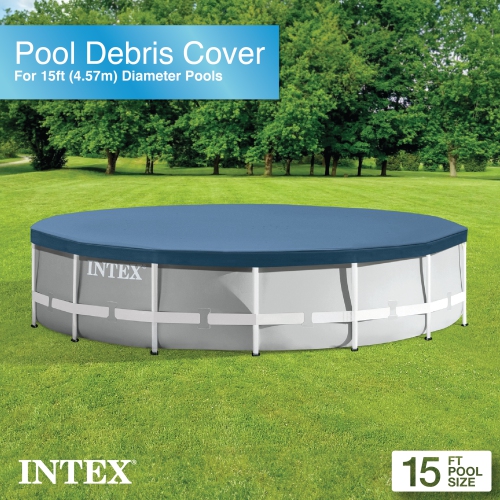 Intex – Bâche de piscine hors terre ronde de 15 pi 28032E,