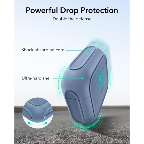 for AirPods 4 Case, Compatible with AirPods 4th Generation Case (USB-C), Compatible with MagSafe, Drop Protection Cover with Lanyard, Magnetic Lid