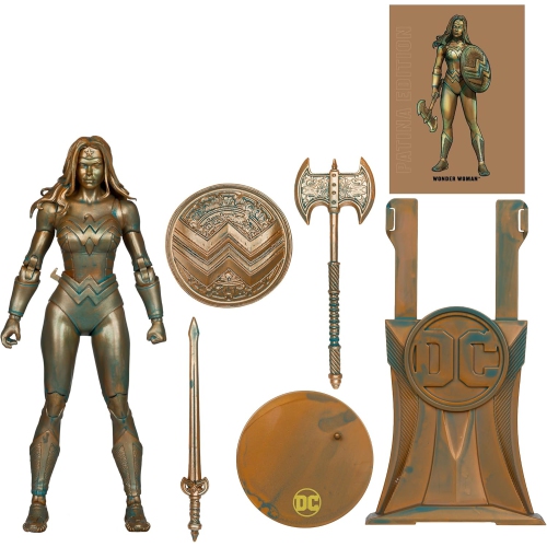DC Multiverse Classic 7 Inch Action Figure Exclusive - Wonder Woman Patina Edition Gold Label