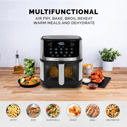 (Open Box) Kalorik FT52328SS 5 Quart Air Fryer