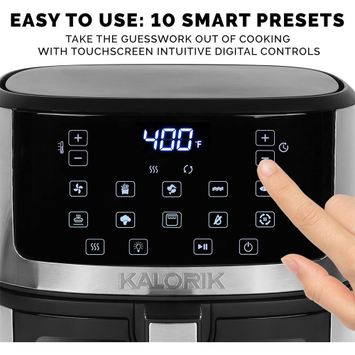 (Open Box) Kalorik FT52328SS 5 Quart Air Fryer