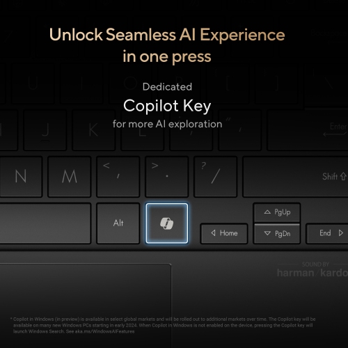 ASUS Vivobook S14 Thin & Light Laptop; Copilot+ PC