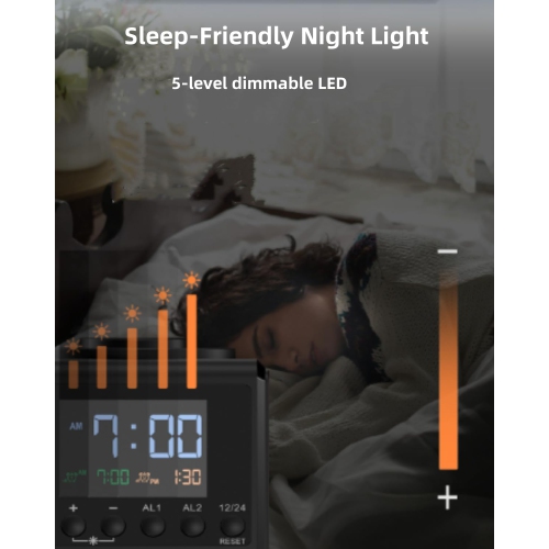 Multi USB C Charger Station 240W,10 in1 Fast Charger with Digital Clock, 140W/100W/65W PD 3.1 QC 3.0 Fast Charging and 15W Wireless Charging