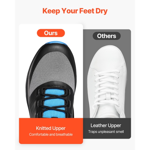 VEVOR US Size 12 Cross Training Shoes, W Width Sneakers, Wide Toe Box Shoes with Arch Support & Adjustable Lace-up, Training Shoes for Running,