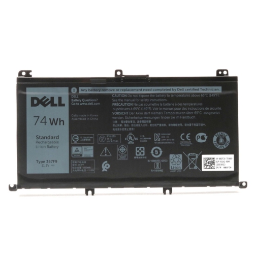New Genuine 357F9 Battery for Dell Inspiron 7000 Dump 15 7566 7567 7557 7559 I7559 5576 5577 INS15PD-1548B 1548R 1748B 1748R 2548R 2548B 2748R Gaming