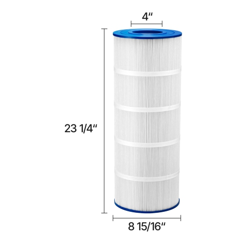 VEVOR 120 Sq. Ft Pool Filter Cartridge, Spa Hot Tub Filter Cartridge Replacement, Compatible with Hayward CX1200RE, Pleatco PA120, Unicel C-8412,