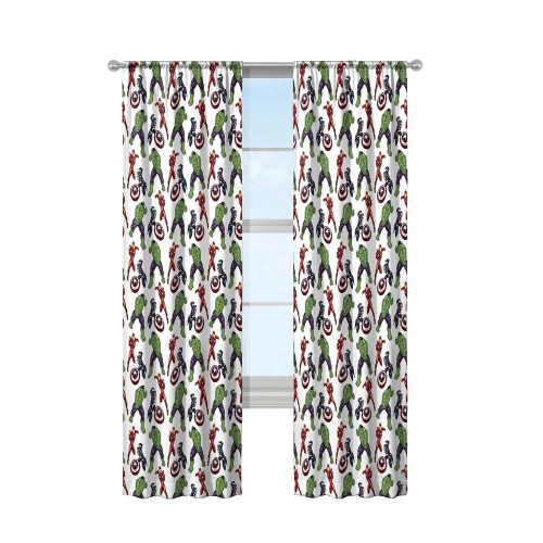 Panneaux de fenêtre obscurcissants Avengers pour enfants, ensemble de 2