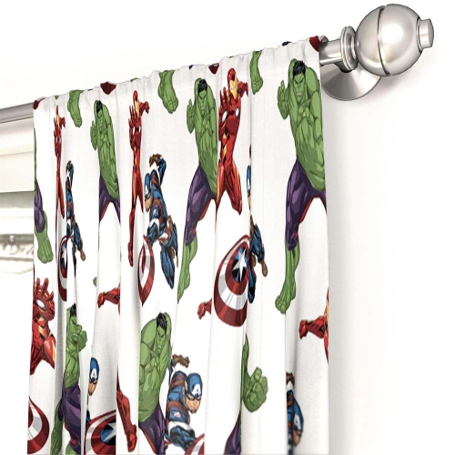 Panneaux de fenêtre obscurcissants Avengers pour enfants, ensemble de 2