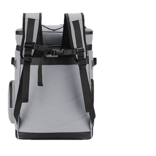 Large Waterproof Insulated Cooler Backpack for Men Women Leakproof Cooler Backpack Camping Beach Fishing Picnic Travel Outdoor 30L 48 Cans Black