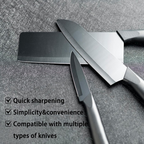 Rolling Knife Sharpener - Multi-Angle Sharpening System, 12°, 15°, 20°, 25° Suitable for A Variety of Knives