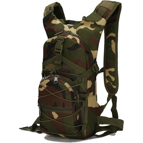 Sac à dos militaire Molle Tactical, 15&nbsp;L sac à dos de voyage imperméable Oxford MOLLE Army, sac de jour perméable à l'air pour escalade de